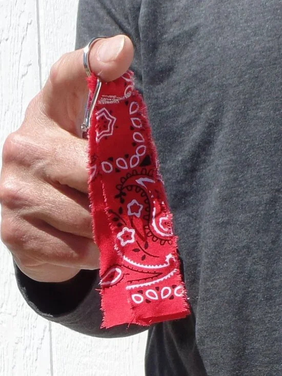 Hand Crafted Clip On Textile MINI Swag - Picture 3 of 5